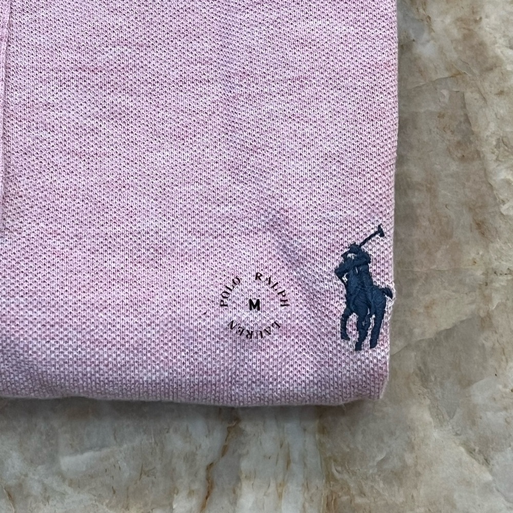 POLO RALPH LAUREN Men's Classic-Fit Mesh Polo Shirt - Pink - Picture 3 of 7